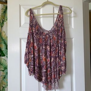 Free People Off-the-Shoulder Tunic, Size XS